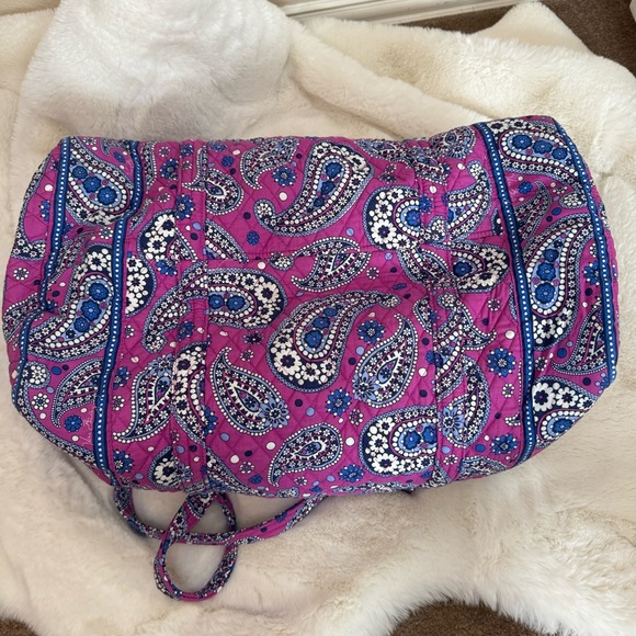 Vera Bradley Duffle Bag Boysenberry - Picture 4 of 9